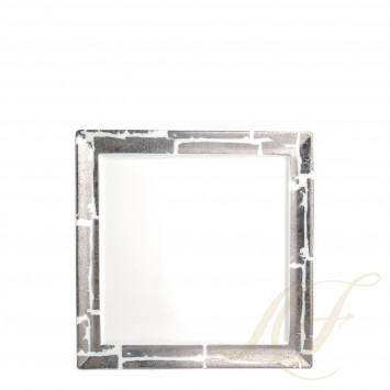 Тарелка закусочная 21см коллекции Feuille D'Argent бренда Bernardaud