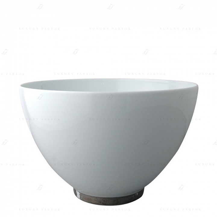 Салатник 27см коллекции Feuille D'Argent бренда Bernardaud