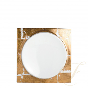 Тарелка закусочная 21,5см коллекции Feuille D'Or бренда Bernardaud