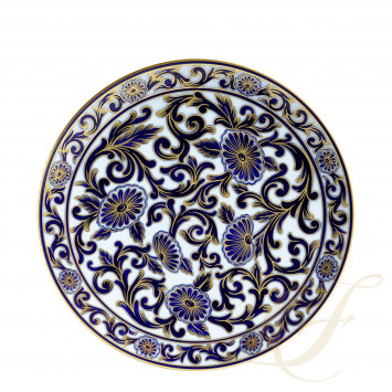 Блюдо круглое 36см коллекции Florisse Bleu (Лимитированная серия на 250 пред.) бренда Bernardaud