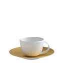Чашка эспрессо с блюдцем 70мл коллекции Gouttes D'Or бренда Bernardaud