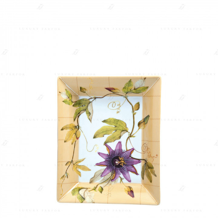 Блюдо прямоугольное 20x16см коллекции Jardin Indien бренда Bernardaud