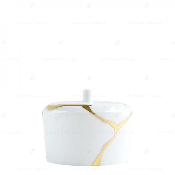 Сахарница 150мл коллекции Kintsugi - Sarkis бренда Bernardaud