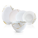 Столовый сервиз на 6 персон коллекции Kintsugi - Sarkis бренда Bernardaud