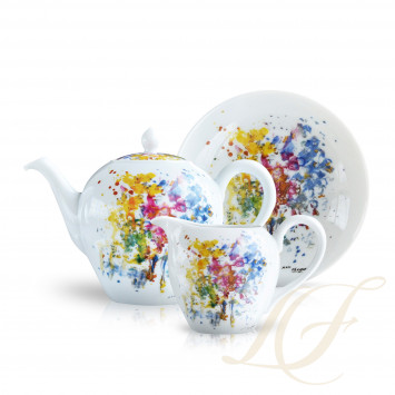 Коллекция Les Bouquets de Fleurs - Marc Chagall бренда Bernardaud