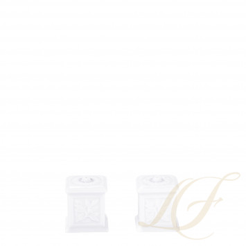 Солонка и перечница 5см коллекции Louvre бренда Bernardaud