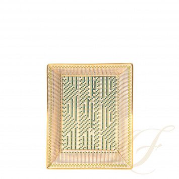 Блюдо прямоугольное 20х16см коллекции Mosaique бренда Bernardaud