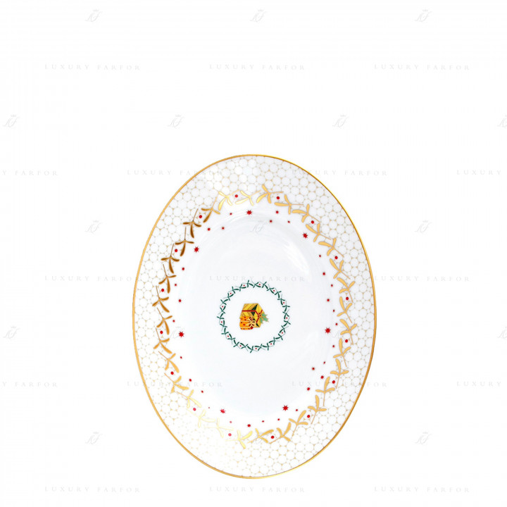 Блюдо для гарнира 23х12см коллекции Noël бренда Bernardaud