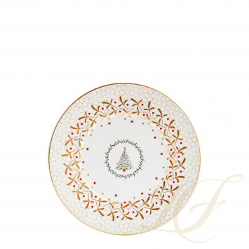 Тарелка закусочная 21см коллекции Noël бренда Bernardaud