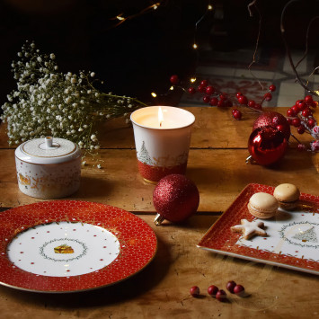 Столовый сервиз на 6 персон коллекции Noёl бренда Bernardaud