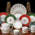Столовый сервиз на 6 персон коллекции Noёl бренда Bernardaud
