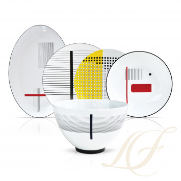 Столовый сервиз на 6 персон коллекции Oscar бренда Bernardaud