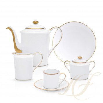 Кофейный сервиз на 6 персон коллекции Palmyre бренда Bernardaud