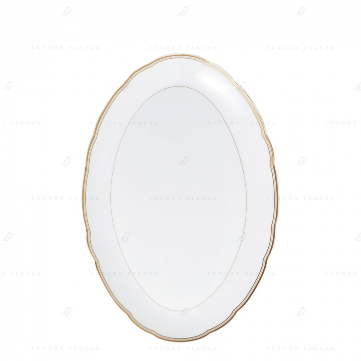 Блюдо овальное 38см коллекции Pompadour бренда Bernardaud