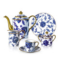 Кофейный сервиз на 6 персон коллекции Prince bleu бренда Bernardaud