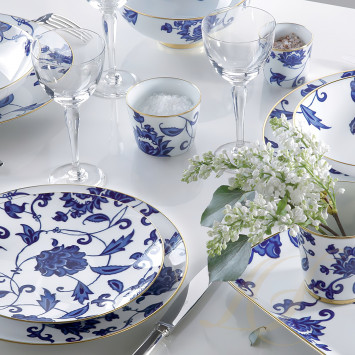 Кофейный сервиз на 6 персон коллекции Prince bleu бренда Bernardaud