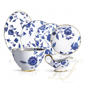 Столовый сервиз на 6 персон коллекции Prince bleu бренда Bernardaud