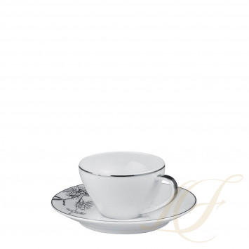 Чашка эспрессо с блюдцем 80мл коллекции Promenade бренда Bernardaud