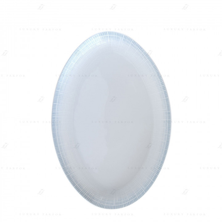 Блюдо овальное 38см коллекции Saphir Bleu бренда Bernardaud
