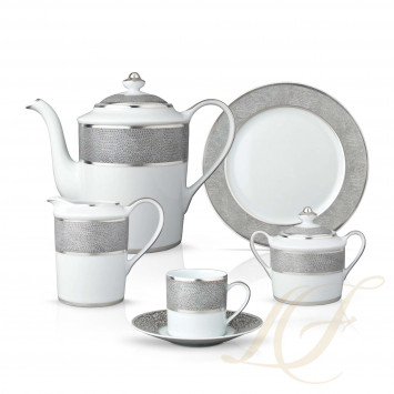 Кофейный сервиз на 6 персон коллекции Sauvage бренда Bernardaud