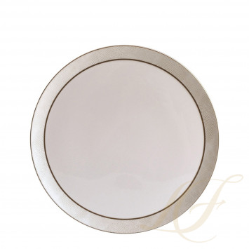 Тарелка тортовая 32см коллекции Sauvage Or бренда Bernardaud