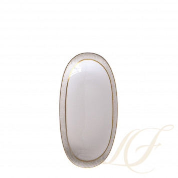 Блюдо для гарнира 23x12см коллекции Sauvage Or бренда Bernardaud