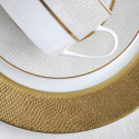 Столовый сервиз на 6 персон коллекции Sauvage Or бренда Bernardaud