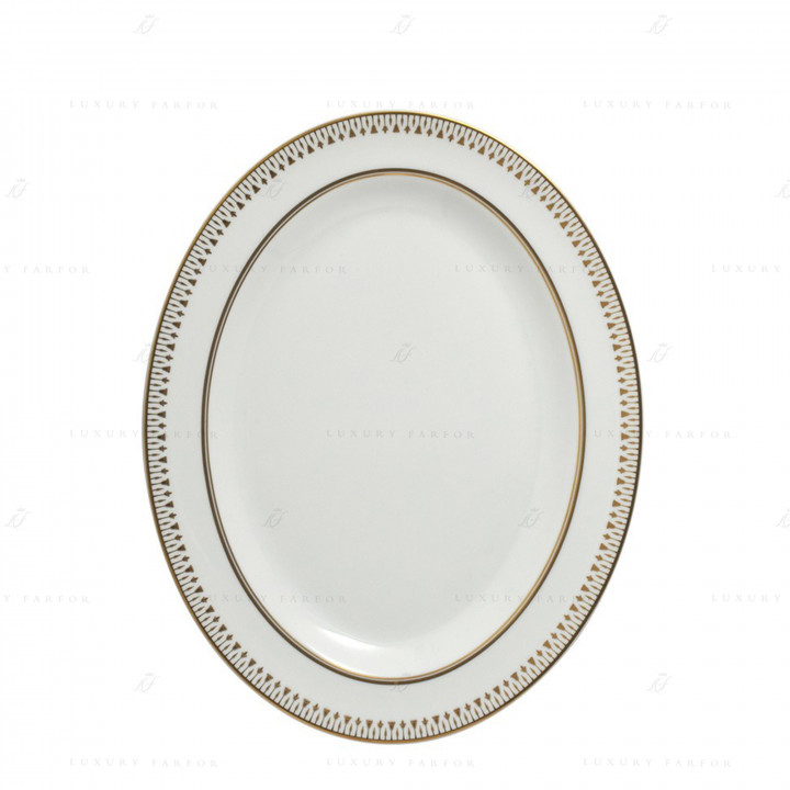 Блюдо овальное 38см коллекции Soleil Levant бренда Bernardaud