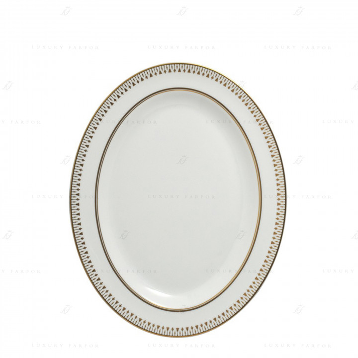 Блюдо овальное 33см коллекции Soleil Levant бренда Bernardaud