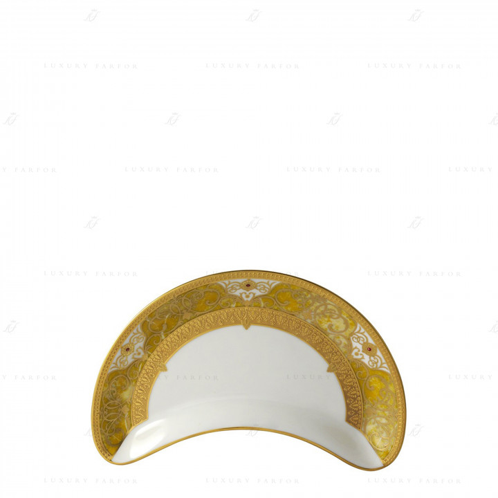 Тарелка закусочная полумесяц 22см коллекции Splendid бренда Bernardaud