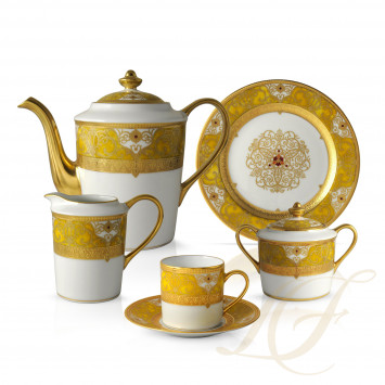 Кофейный сервиз на 6 персон коллекции Splendid бренда Bernardaud