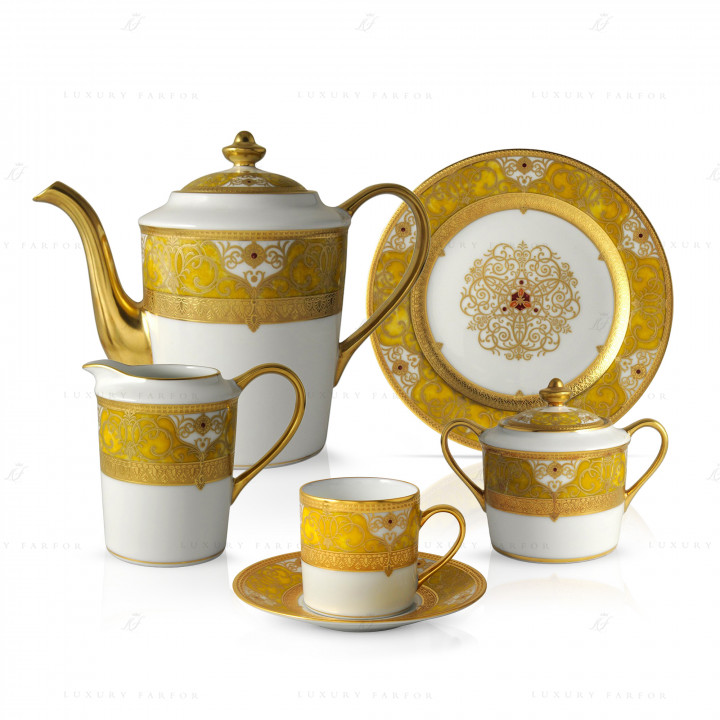 Кофейный сервиз на 6 персон коллекции Splendid бренда Bernardaud