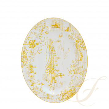 Блюдо овальное 38см коллекции Tout Paris бренда Bernardaud