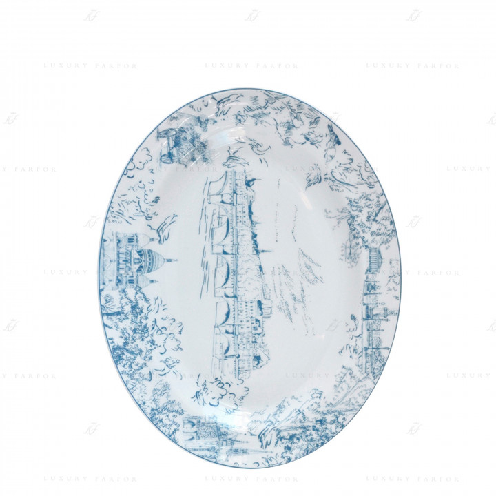 Блюдо овальное 33см коллекции Tout Paris бренда Bernardaud