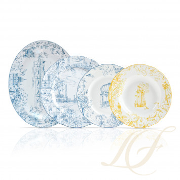 Столовый сервиз на 6 персон коллекции Tout Paris бренда Bernardaud