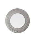Тарелка главная 27см коллекции Twist Platine бренда Bernardaud