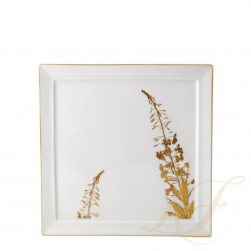 Тарелка главная 26см коллекции Vegetal Or бренда Bernardaud