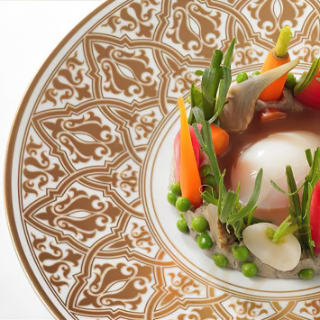 Столовый сервиз на 6 персон коллекции Venise бренда Bernardaud