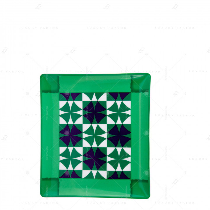 Блюдо прямоугольное 20x16см коллекции Villa Vert бренда Bernardaud