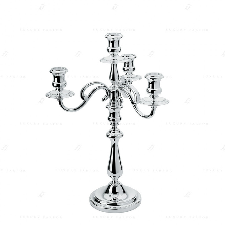 Подсвечник на 4 свечи 37см коллекции Albi 