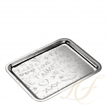 Поднос прямоугольный 20 x 16см бренда Christofle