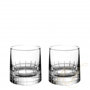 Стакан для виски Old-Fashioned, 2шт. 0,19л коллекции Graphik бренда Christofle