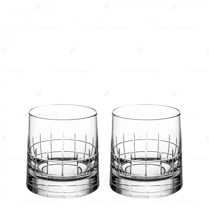 Стакан для виски Double Old-Fashioned, 2шт. 0,24л коллекции Graphik бренда Christofle