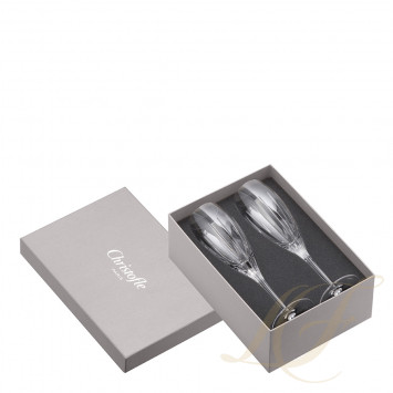 Флюте для шампанского в подарочной упаковке, 2 шт. 0,17л коллекции Iriana бренда Christofle