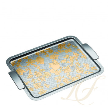 Поднос прямоугольный с ручками 39 x 49см коллекции Jardin d'Eden 