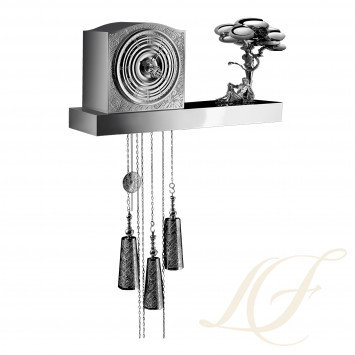 Часы с кукушкой 50см коллекции Jardin d'Eden (Лимитированная серия на 8 пред.) бренда Christofle