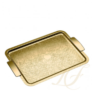Поднос прямоугольный с ручками 39 x 49см коллекции Jardin d'Eden 