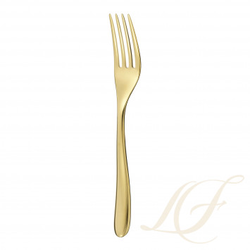 Десертная вилка 17см коллекции L'Ame - золотой 