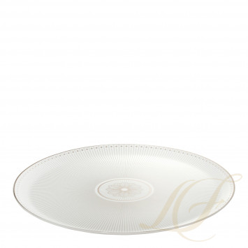 Блюдо для пирога 32см коллекции Malmaison Impériale Platin бренда Christofle