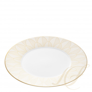Тарелка главная 27см коллекции Malmaison Impériale Or бренда Christofle